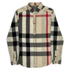 Classic Design Burberry Brit Novacheck Shirt - Medium Multicoloured Cotton