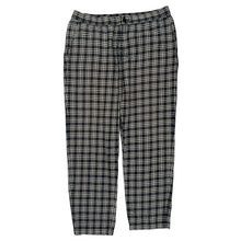  Stussy Checked Trousers - 34W 27L Black Cotton Blend