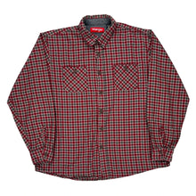  Wrangler Checked Shirt - XL Red Cotton