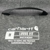 Loose Fit Carhartt Sweatshirt - Medium Grey Cotton Blend