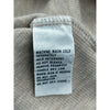 Polo Ralph Lauren Zip Neck 1/4 Zip - Large - Beige Cotton