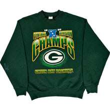  Salem Sportswear Green Bay Packers Champs Sweatshirt - Large - Green Cotton Blend