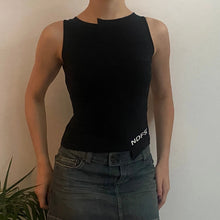  Vintage black Nadia Fassi Vest - womens medium