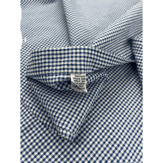 Ralph Lauren Blaire Check Shirt - Large - Blue Cotton