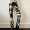 Vintage black & white Moschino Jeans Trousers - womens 27" waist