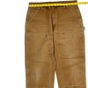 Carhartt Double Knee Work Pants - 34W 29L - Brown Cotton