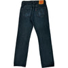 Levi's 501 Jeans - 33W 35L - Black Cotton