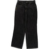 Hip Hop Sean John Embroidered Wide Leg Jeans - 28W 28L - Black Cotton Blend