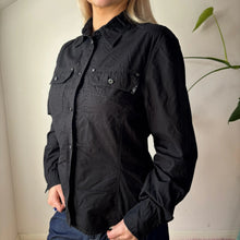  Vintage black Gianfranco Ferre Jeans Shirt - womens small