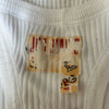 Vintage white Jpg Jeans Vest - womens small