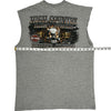 Harley Davidson Graphic Vest - Large - Grey Cotton