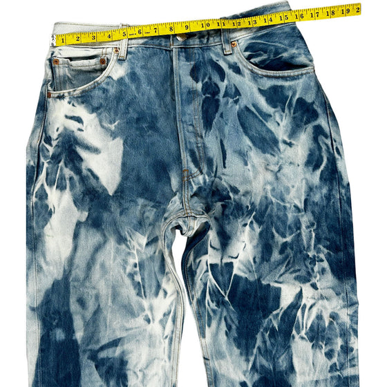 Levis 607 Tie-Dye Jeans - 31W 30L - Blue Cotton