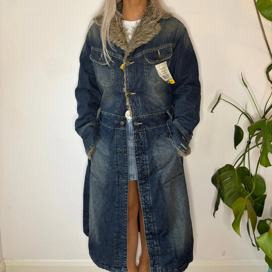 Vintage blue Lee Denim Jacket - womens medium