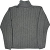 Polo Jeans Co Ralph Lauren 1/4 Zip Knit Jumper - XL - Grey Cotton