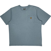  Carhartt K87 Loose Fit Pocket T-Shirt - XL - Blue Cotton Blend