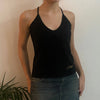 Vintage black Playboy Cami Top - womens large