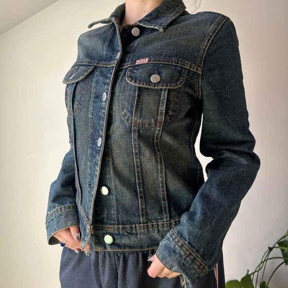 Vintage blue Miss Sixty Denim Jacket - womens small