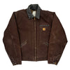 Carhartt Tall Jacket - Large Brown Cotton