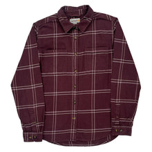  Carhartt Checked Shirt - Medium Burgundy Cotton