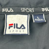 None Fila Waterproof Windbreaker - Large Black Polyester