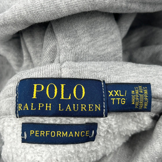 Ralph Lauren Hoodie - 2XL Grey Cotton Blend