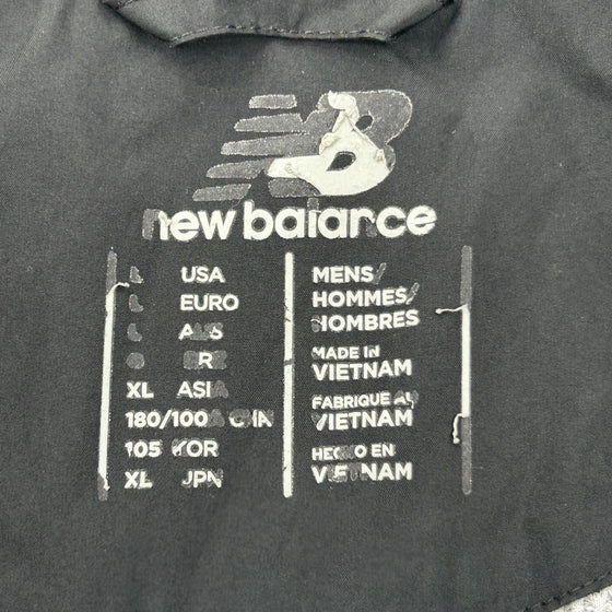 New Balance Jacket - Large Black Polyester