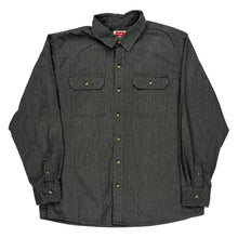  Wrangler Shirt - XL Grey Cotton