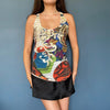 Vintage multicoloured Desigual Top - womens medium