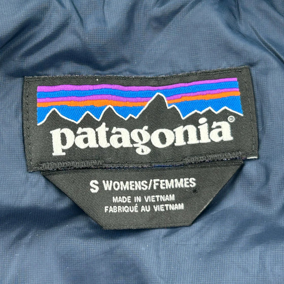 Patagonia Gilet - Small Blue Polyester