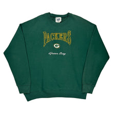  Packers Lee Graphic Sweatshirt - XL Green Cotton Blend