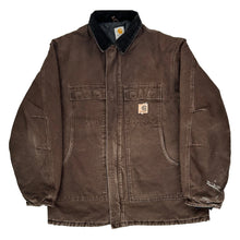  Carhartt Tall Jacket - XL Brown Cotton