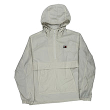  Tommy Hilfiger Windbreaker - Large Cream Nylon