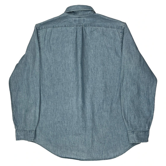 Ralph Lauren Denim Shirt - Large Blue Cotton