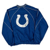 Indianapolis Colts Nfl Graphic Windbreaker - Large Blue Polyester