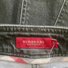 Vintage khaki Burberry Denim Skirt - womens 28" waist