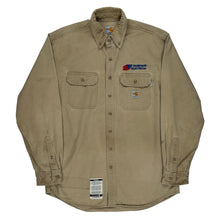  Thompson Electric Carhartt Shirt - Medium Beige Cotton Blend