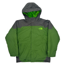  Hyvent The North Face Waterproof Puffer - Large Green Polyester