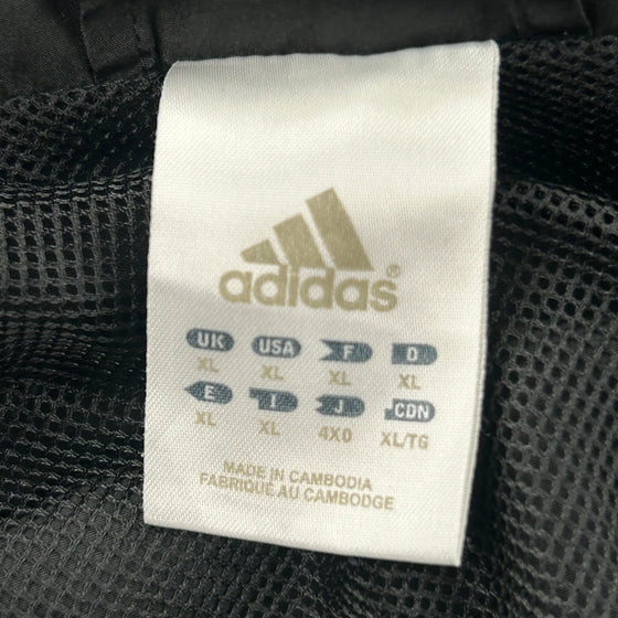 Adidas Track Jacket - XL Black Polyester