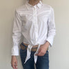 Vintage white Cavalli Class Shirt - womens small