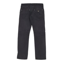  Armani Jeans Jeans - 33W UK 12 Black Cotton Blend