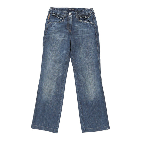 Armani Jeans Jeans - 27W UK 8 Blue Cotton