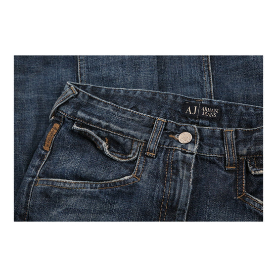 Armani Jeans Jeans - 27W UK 8 Blue Cotton