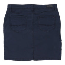  Tommy Hilfiger Mini Skirt - 32W UK 12 Navy Cotton