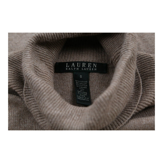 Lauren Ralph Lauren Rollneck - Small Beige Wool Blend