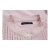 Tommy Hilfiger Striped Shirt - Medium Red Cotton