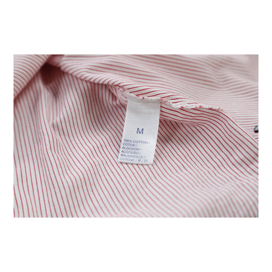 Tommy Hilfiger Striped Shirt - Medium Red Cotton