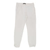 Les Copains Trousers - 30W UK 10 White Viscose Blend