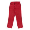 Moschino Trousers - 28W UK 8 Red Cotton