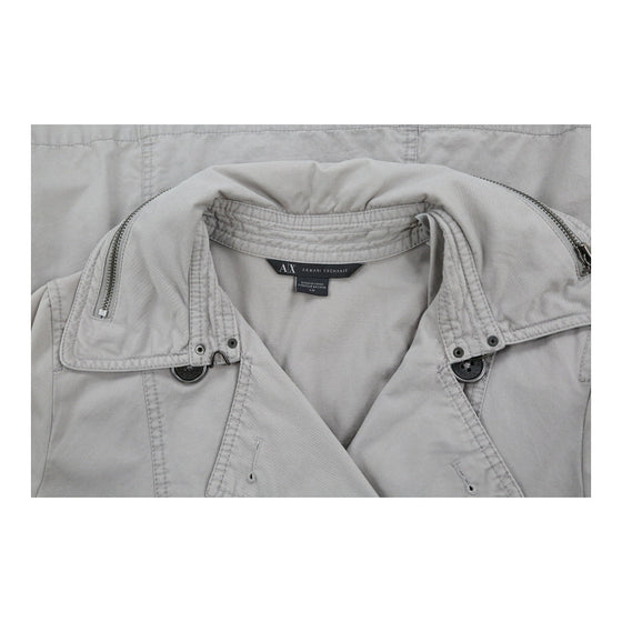 Armani Exchange Jacket - Small Grey Cotton