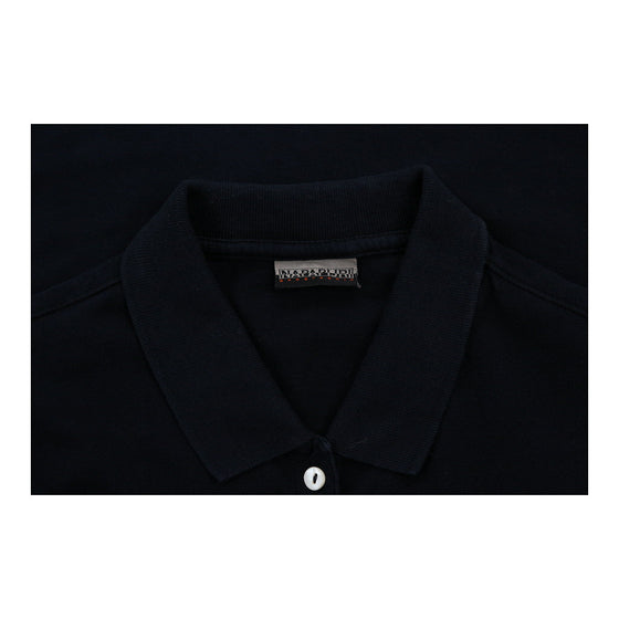 Napapijri Polo Shirt - Medium Navy Cotton